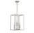 Meridian - M30008BN - Four Light Pendant - Brushed Nickel