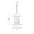 Four Light Pendant (M30009NBLPN)