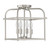 Four Light Semi-Flush Mount (M60061BN)
