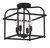 Four Light Semi-Flush Mount (M60061MBK)
