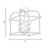 Four Light Semi-Flush Mount (M60061MBK)