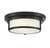 Two Light Flush Mount (M60062MBK)