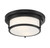 Two Light Flush Mount (M60062MBK)