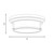 Two Light Flush Mount (M60062PN)