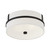 Two Light Flush Mount (M60065MBK)
