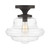Meridian - M60069ORB - One Light Semi-Flush Mount - Oil Rubbed Bronze