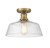 One Light Semi-Flush Mount (M60070NB)