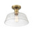 One Light Semi-Flush Mount (M60070NB)