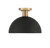One Light Semi-Flush Mount (M60071MBKNB)