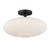 One Light Semi-Flush Mount (M60075MBK)
