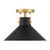 One Light Semi-Flush Mount (M60078MBKNB)