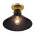 One Light Semi-Flush Mount (M60078MBKNB)