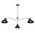 Three Light Pendant (M7019MBKNB)