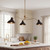 Three Light Pendant (M7019MBKNB)