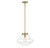Meridian - M7022NB - One Light Pendant - Natural Brass