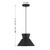 One Light Pendant (M7049MBK)