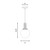 One Light Pendant (M7050CH)