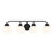 Meridian - M80082MBK - Four Light Bathroom Vanity - Matte Black
