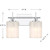Two Light Bathroom Vanity (M80083CH)