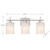 Three Light Bathroom Vanity (M80084BN)