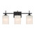 Meridian - M80084MBK - Three Light Bathroom Vanity - Matte Black