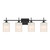 Meridian - M80085MBK - Four Light Bathroom Vanity - Matte Black