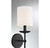 One Light Wall Sconce (M90079MBK)
