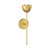 One Light Wall Sconce (M90081TG)