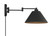 One Light Wall Sconce (M90086MBK)