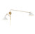 Two Light Wall Sconce (M90088WHNB)