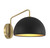 One Light Wall Sconce (M90094MBKNB)