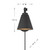 Two Light Wall Sconce (M90108MBK)