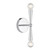Meridian - M90110CH - Two Light Wall Sconce - Chrome