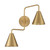 Two Light Wall Sconce (M90111NB)