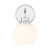 One Light Wall Sconce (M90112CH)