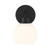 One Light Wall Sconce (M90112MBK)