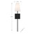 One Light Wall Sconce (M90114MBK)