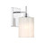 Meridian - M90116CH - One Light Wall Sconce - Chrome