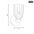 One Light Wall Sconce (M90120NB)