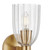 Two Light Wall Sconce (M90121NB)