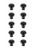 Elegant Lighting - KB2002-MB-10PK - Knob Multipack (Set of 10) - Cadon - Matte Black