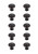 Elegant Lighting - KB2005-ORB-10PK - Knob Multipack (Set of 10) - Logyn - Oil-rubbed Bronze