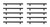 Elegant Lighting - PL400-6-MB-10PK - Bar Pull Multipack (set of 10) - Quinn - Matte Black