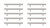 Elegant Lighting - PL402-5-NK-10PK - Bar Pull Multipack (set of 10) - Dior - Brushed Nickel