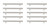 Elegant Lighting - PL402-6-NK-10PK - Bar Pull Multipack (set of 10) - Dior - Brushed Nickel