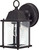 Nuvo Lighting - 60-638 - One Light Wall Lantern - Cube Lantern - Textured Black