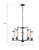 Donzi Five Light Chandelier (60-6385)
