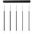 W.A.C. Lighting - PD-69405L2-BK - LED Chandelier - Viggo - Black
