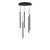 W.A.C. Lighting - PD-69405R1-BK - LED Chandelier - Viggo - Black