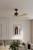 Oovin 54" Ceiling Fan (F766L-DB/WTO)